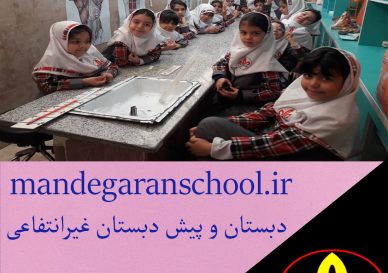 دبستان و پیش دبستان غیرانتفاعی | دبستان معتبر | ماندگاران