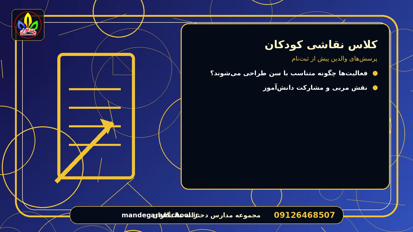 پرسشهای والدین پیش از ثبتنام برای کلاس نقاشی کودکان